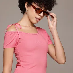 The Roadster Lifestyle Co. One Shoulder Tie-Up Top-picture-22
