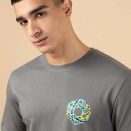 CULT Men Dark Grey Community Graphic T-shirt-picture-29