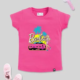 YK X Minute Mirth Girls Barbie Printed Pure Cotton T-shirt-picture-12