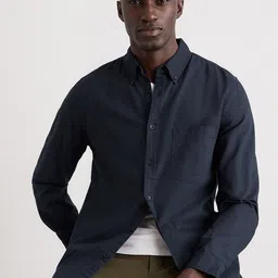 Burton Men Casual Pure Cotton Oxford Shirt-picture-27