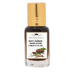 Menjewell Spicy Darbar Musk Attar Perfume 5ml-picture-17