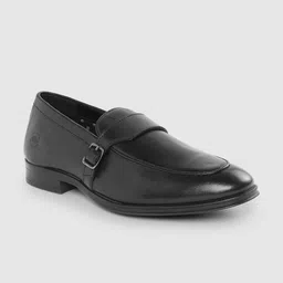 Lee Cooper Men Solid Leather Formal Slip-Ons-picture-6