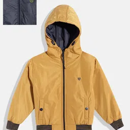 Okane Boys Reversible Hooded Bomber Jacket-picture-47