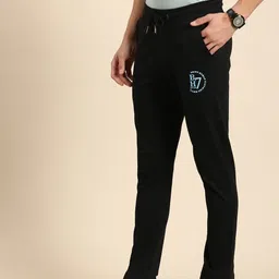 Being Human Men Mid-Rise Pure Cotton Track Pants-image-7