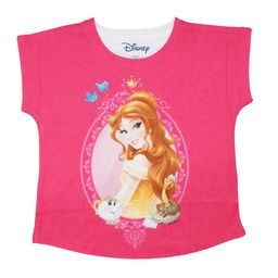 Disney by Wear Your Mind Girls Pink & White Printed Top-picture-18