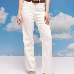 CORSICA Women Straight Fit Mid-Rise Stretchable Jeans-picture-12