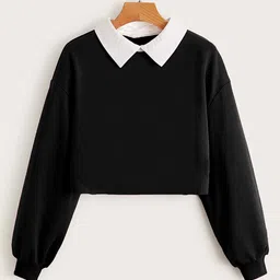 VATSALYA Girls Black Tshirts-picture-12