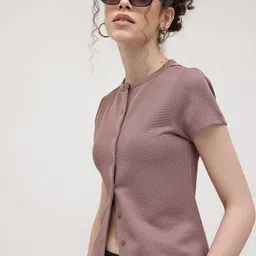 The Roadster Life Co. Band Collar Textured Front-Open Top-image-60