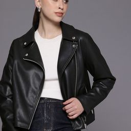 NEXT Lapel Collar Biker Jacket-picture-1