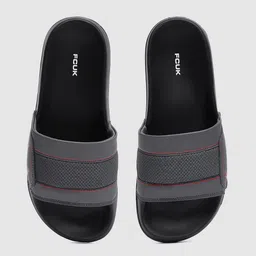 FCUK Men Brand Logo Printed Sliders-picture-10
