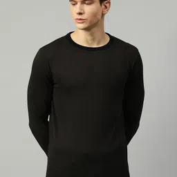 LINDBERGH Men Black Striped Pullover-picture-35