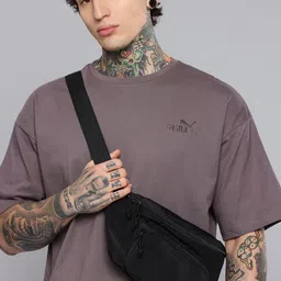 Puma ESS Elevated Drop-Shoulder Sleeves Pure Cotton Boxy T-shirt-picture-42