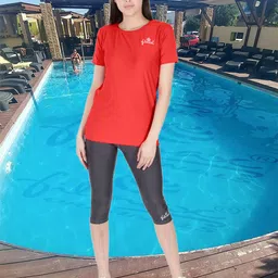 FILMAX ORIGINALS T-Shirt & Capri Two Piece Swim Set-image-67