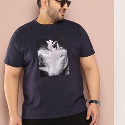 Sztori Men Plus Size Printed Pure Cotton T-shirt-picture-30