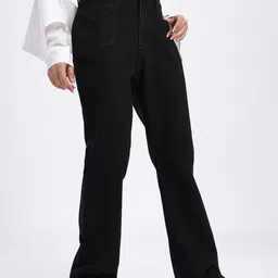 glitchez Women Mid-Rise Bootcut Fit Jeans-picture-18