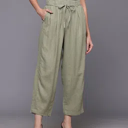 NEXT Women Barrel Leg Cropped Trousers-picture-23