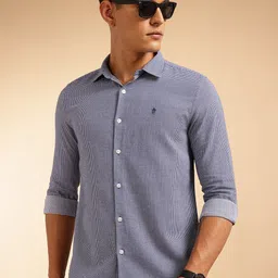 French Connection Slim Fit Textured Shirt-image-27