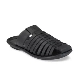Hitz Men Black Sandals-image-54