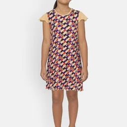 SINI MINI Girls Multicoloured Printed Nightdress-image-54