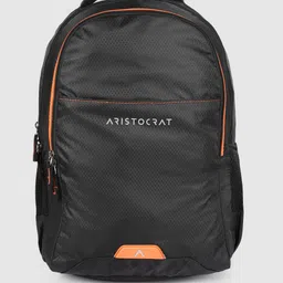 Aristocrat Unisex Black Self-Design Geometric Backpack-image-23