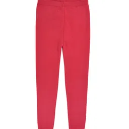 RVK Girls Pink Solid Ankle-Length Leggings-image-45