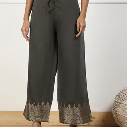 Biba Women Knitted Palazzos-image-82