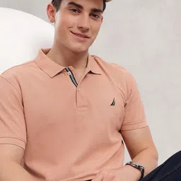 Nautica Polo Collar Pure Cotton T-shirt-picture-17