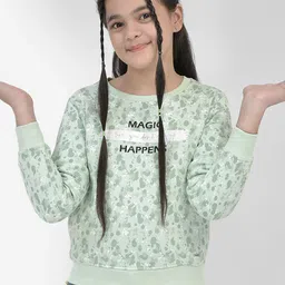 Crimsoune Club Girls Abstract Printed Cotton Pullover-image-75