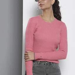 Tommy Hilfiger Round Neck Pullover Sweatshirt-picture-22