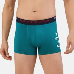 U.S. Polo Assn. Men Green Solid Cotton Trunk I015-D04-P1-picture-42