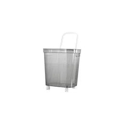 Premsons Grey Storage Bin With Wheels & Handles 2 Kg image 2