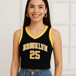 Stylecast X Slyck Typography Printed Cotton Tank Crop Top-picture-18