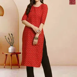 Moda Rapido Pack of 2 Printed Straight Kurta with Trousers-picture-21