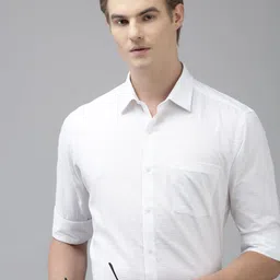 Arrow Men Pure Cotton Manhattan Slim Fit Formal Shirt-picture-37