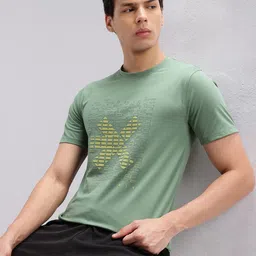 HRX by Hrithik Roshan Men Brand Logo Printed Lifestyle T-shirt-picture-10