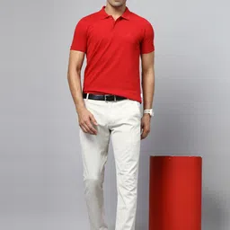 JUNEBABY Men Polo Collar Bio Finish Slim Fit T-shirt-picture-10