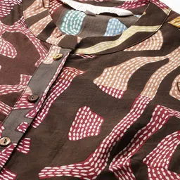 Ritu Kumar Print A-Line Midi Dress image 2