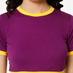 XOXO Design Regular Fit Knitted Cotton Crop Top image 3