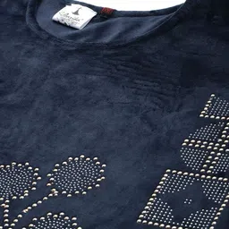 Aarika Plus Size Floral Embellished Pure Cotton Kurta with Trousers & With Dupatta image 2