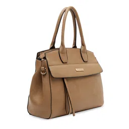 GIORDANO Brown Solid Handheld Bag image 2