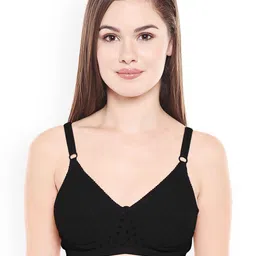 Bodycare Pack Of 3 Self Design Non-Wired Lightly Padded T-shirt Bras E1576BBB image 5