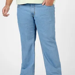 Urbano Plus Men Mid-Rise Bootcut Stretchable Jeans image 3