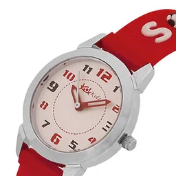 Kool Kidz Unisex Kids White & Red Football Analogue Watch KK 304 RD image 5
