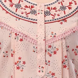 Be You Printed And Embroidered Maxi Nightdress image 3