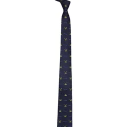 Tossido Blue Printed Broad Tie image 4