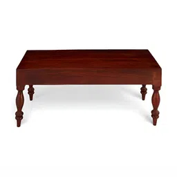 Ikiriya Red Wooden in Honey Finish Rectangle Coffee Table image 4