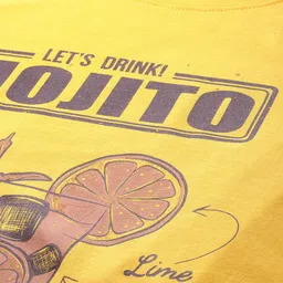 DressBerry Graphic & Typography Printed Pure Cotton T-shirt image 2