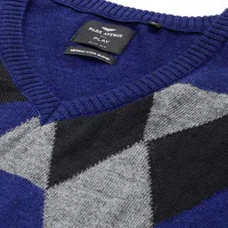 Park Avenue Argyle Printed Pullover image 2