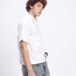 glitchez Applique Relaxed Fit Casual Shirt image 2