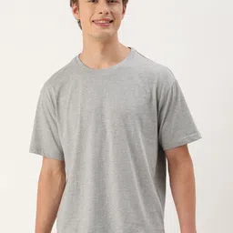 Mast & Harbour Men Drop-Shoulder Sleeves Bio Finish T-shirt image 3